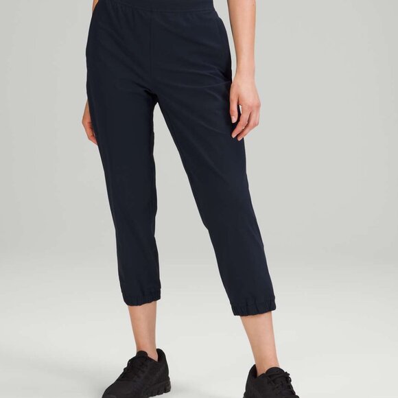 lululemon athletica Pants - Lululemon Adapted State High-Rise Jogger Crop Size 8 True Navy